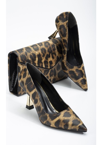Kadın Ayakkabı Yüksek Topuklu Stiletto Abiye Ayakkabı+Abiye Çanta Gece Çantası Özel Kombin fırsatları