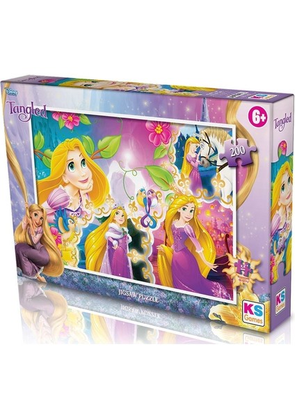 Ks Puzzle 200 Parça Papunzel Tanglet