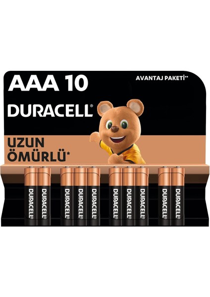 Aaa Alkalin Ince Kalem Pil (10 Lu Paket) 1,5 V LR03/MN2400