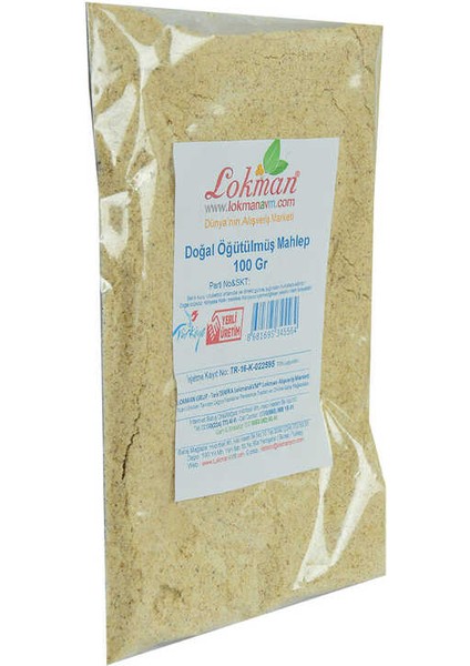 Mahlep Öğütülmüş Saf Doğal 100 gr Paket