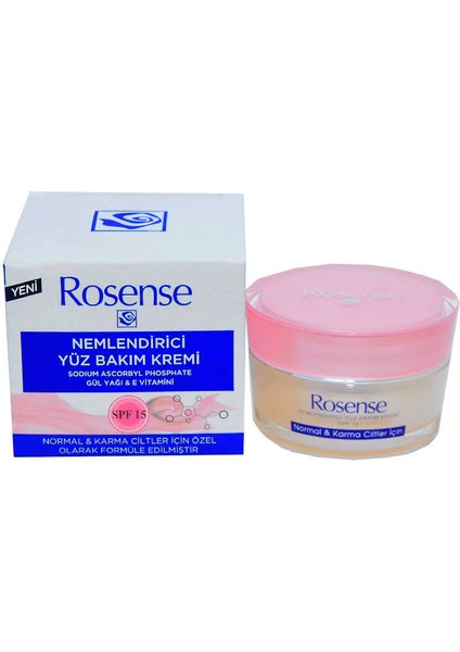 Nemlendirici Yüz Kremi 50ML - Normal Karma Cilt
