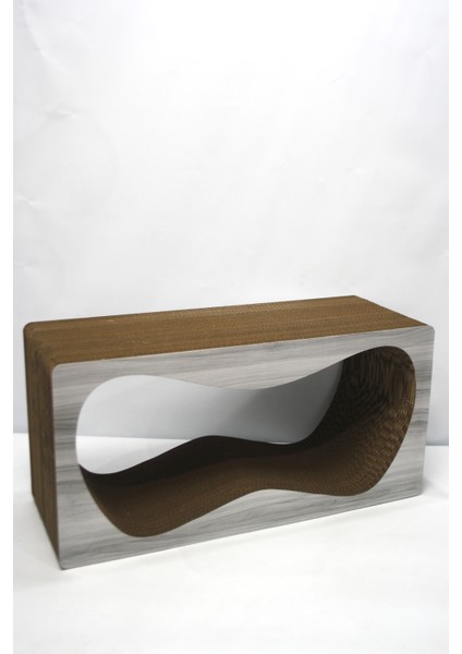 Karton Kedi Tırmalama Kanepesi - Xlarge - (68X33X24 Cm)