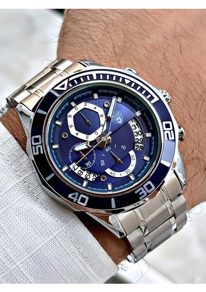 TI-613C Tıger Çelik Erkek Saati