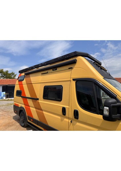 Karavan Ledli Karavan Yağmur Oluğu Dış Aydınlatma Dış LED Oluk PSA ducato boxer jumper movano Yağmurluk