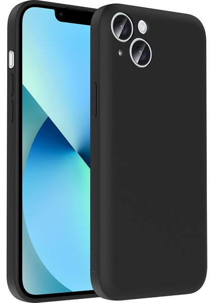 Apple iPhone 13 Kılıf Kamera Korumalı Kartlık Hazneli Lmn Vitra Kapak - Mürdüm