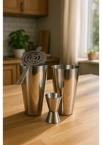 Premium Boston Shaker Seti