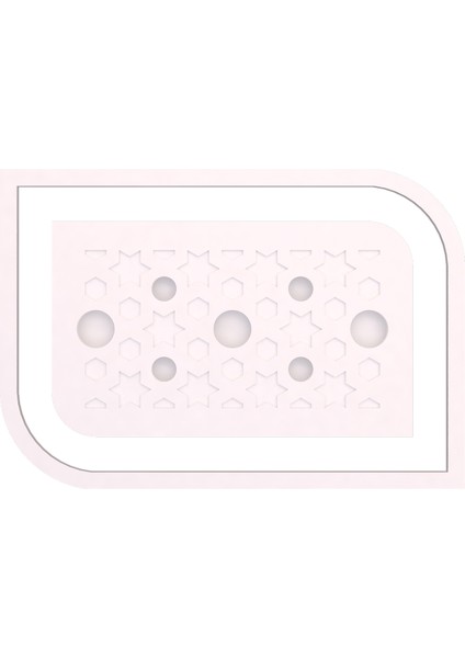 Spotlu Tavan Göbeği 27-Dikdörtgen-Dik-Oval-Dis-Cita
