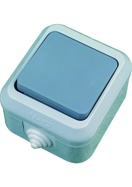 Nemliyer IP44 Vavien Buton, Gri