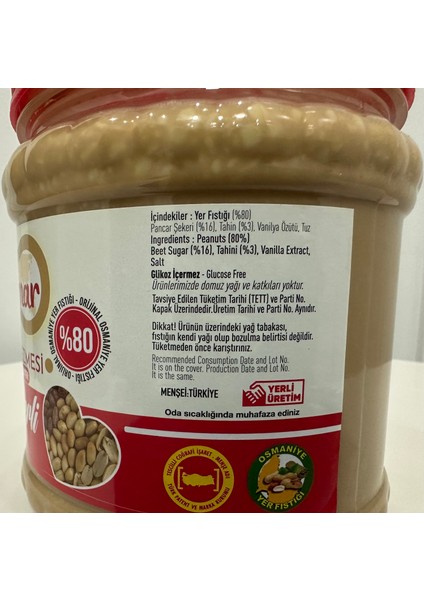 Şekerli Fıstık Ezmesi 1000 gr fırsatları
