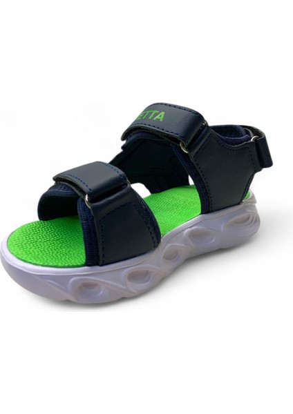 122 Erkek Çocuk Okul Öncesi Hafif Işıklı Sandalet modelleri