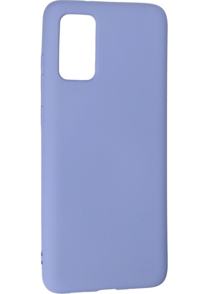 Samsung Galaxy S20 Plus Kılıf Nano Içi Kadife Silikon - Lila Glstd