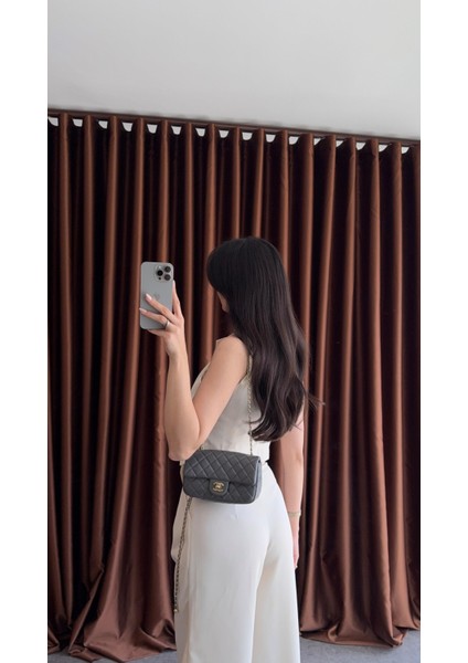 Premium Yelek-Pantolon Krem Takım