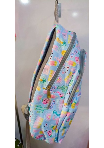Tatil Desenli Ilkokul Çantası modelleri
