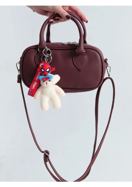 Teddy Bordo Modern Omuz ve Kol Çantası fiyatları