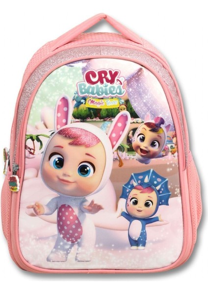 Cry Babies Tavşan Kulaklar Açık Pembe Kız Çocuk Üçlü Ilkokul Çanta Seti fiyatları