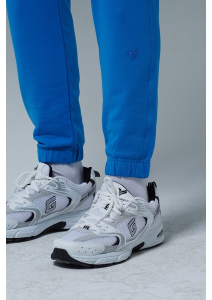 Daily Core - Mavi Rahat Kesim Erkek Jogger Eşofman Altı