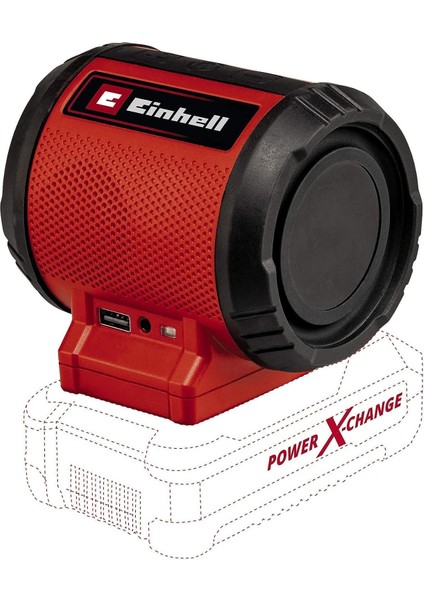 Akülü Hoparlör Tc-Sr 18 Li Bt - Solo Power X-Change (Lityum-Iyon, Maksimum 85 Db, Bluetooth, Aux/usb Girişi, Sezgisel Kontrol Paneli) - 4514150