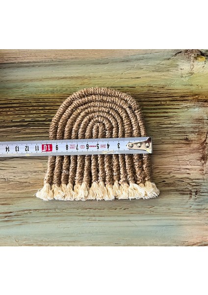 Bohem Gökkuşağı Bardak/mum Altlığı 10X12 cm - 2 Adet modelleri