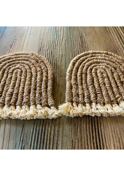 Bohem Gökkuşağı Bardak/mum Altlığı 10X12 cm - 2 Adet indirimleri