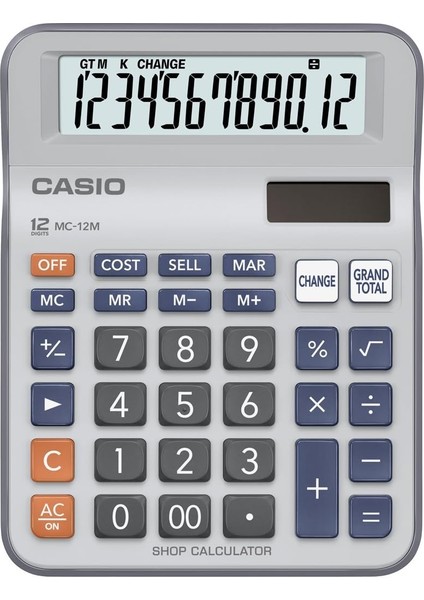 MC-12M Mini Desk Type 12 Digits Hesap Makinesi