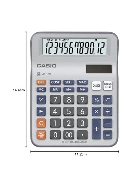 MC-12M Mini Desk Type 12 Digits Hesap Makinesi