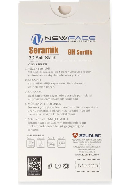 Xiaomi Redmi Note 8 3D Statik Mat Seramik Nano Ekran Koruyucu Glstd