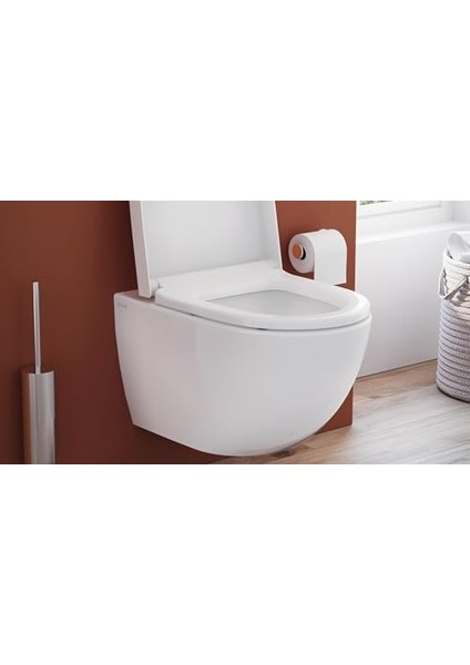 Sento 86-003-001 Klozet Kapağı, Duroplast, Beyaz