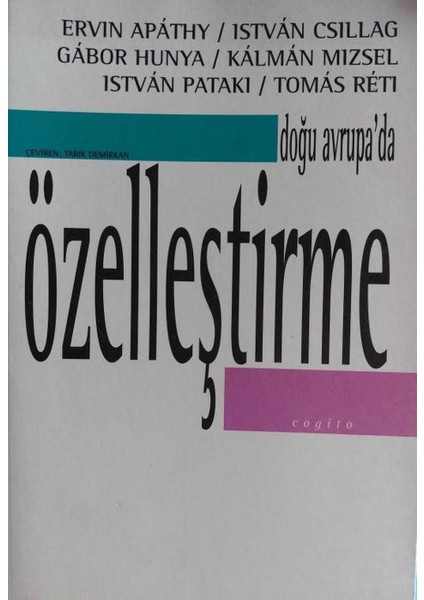 Doğu Avrupa'da Özelleştirme - Ervin Apathy