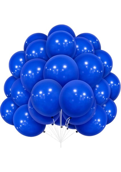 Pastel Balon Lacivert 10 Adet