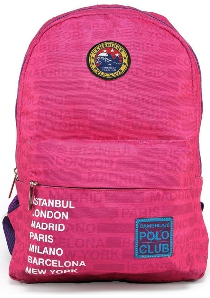 Okul 2024 Cities Ön Bölmeli Sırt Çantası