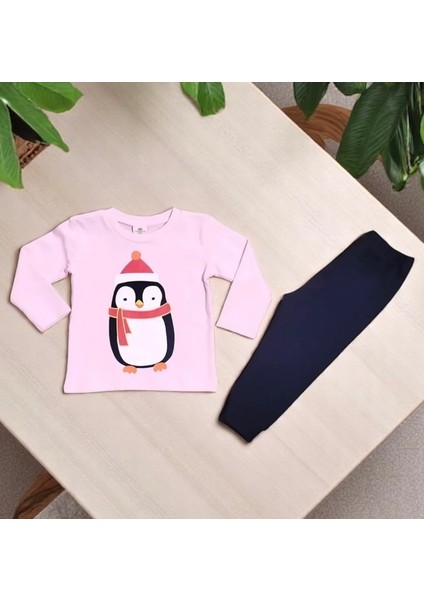 Penguenli Pijama Takımı