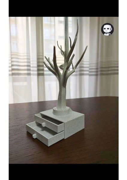 2 Çekmeceli Takı Standı /takı Düzenleyici Organizer Beyaz modelleri