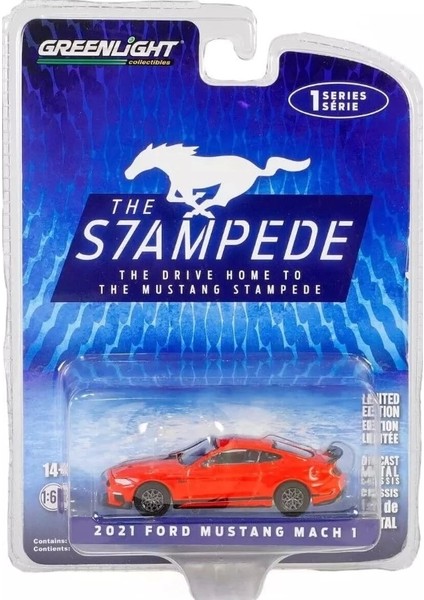 1:64 2021 Ford Mustang Mach 1
