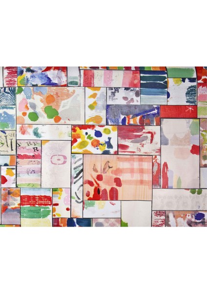 276-3205 Patchwork Desen Dekoratif Yapışkanlı Folyo ( 45 cm x 2 mt )