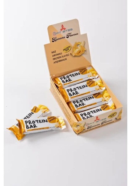Banana Flavour Protein Bar 50 gr X12