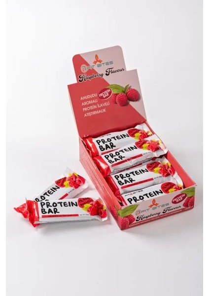 Raspberry Flavour Protein Bar 50 gr X12