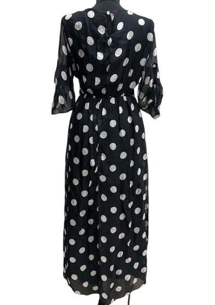 Puantiyeli Şifon Elbise fiyatları