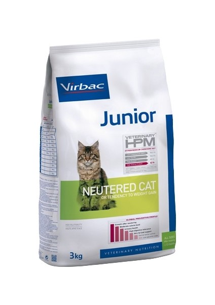 Vırbac Junior Neutered Cat Yavru Kedi Maması 1.5 kg