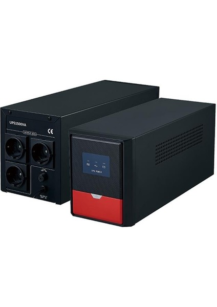 Andees AD-1500 1500VA 12V9AHX2 Ups Kesintisiz Güç Kaynağı (430X210X235MM)