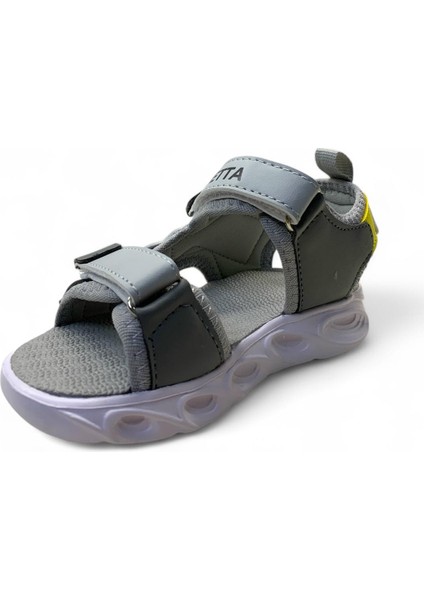 120 Erkek Çocuk Okul Öncesi Hafif Işıklı Sandalet modelleri