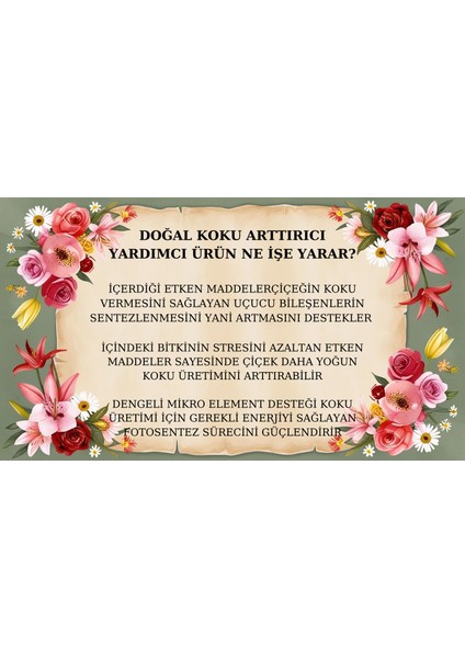 Doğal Koku Arttırıcı Formül(Şakayık) modelleri