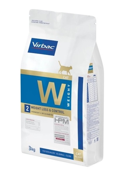 Vırbac W2 Weight Loss & Control Obesity Kedi Maması 3 kg