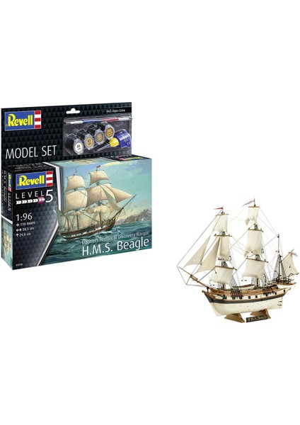 Model Set 1:96 Hms Beagle 65458