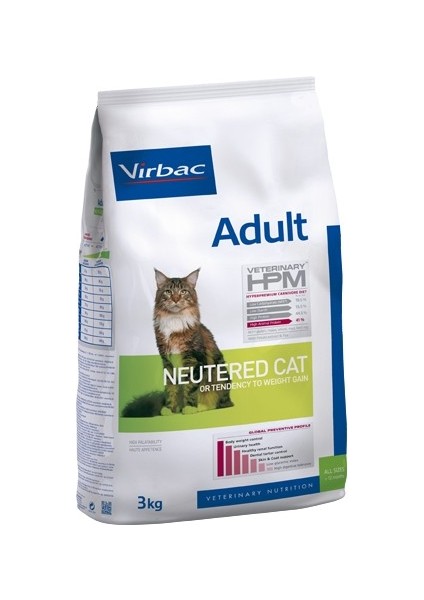 Vırbac Adult Neutered Cat Kısır Kedi Maması 1.5 kg