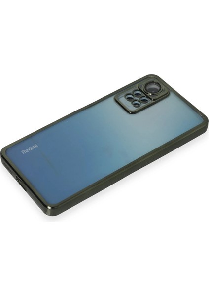 Xiaomi Redmi Note 11 Pro Kılıf Razer Lensli Silikon - Yeşil Glstd