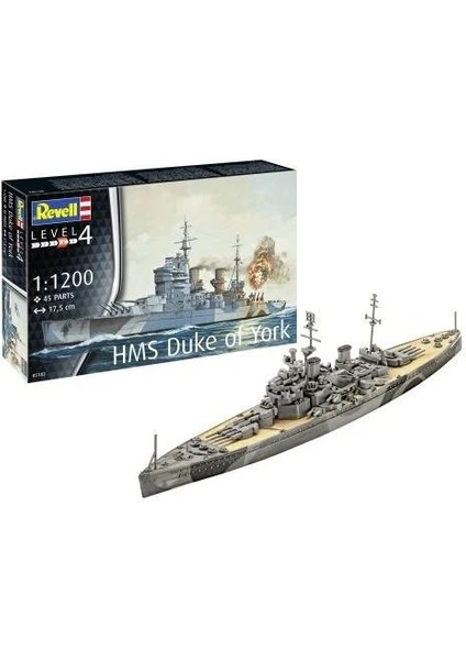 1:1200 Battleship Hms Duke Of York 05182
