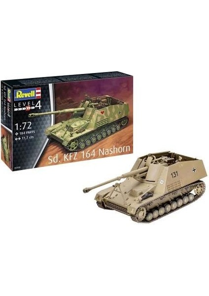 Model Set 1:72 Sd.kfz. 164 Nashorn 03358