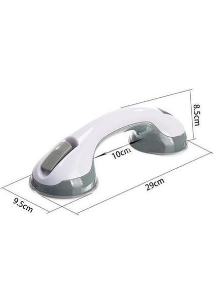 ® Düşme ve Kayma Önleyici Banyo Tuvalet Vantuzlu Kilitli Tutacak