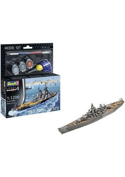 Model Set 1:1200 Battleship Uss New Jersey 65183 fiyatları