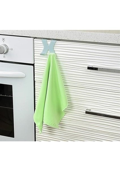 ® Mutfak Banyo Dolap Kapağına Takılan Meta Havlu Askılığı Aparatı